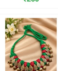 Aurex Gold Plated Thread Necklace – Design 7