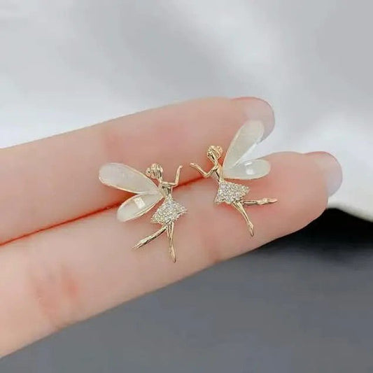Fairy Dancer Stud Earrings for women