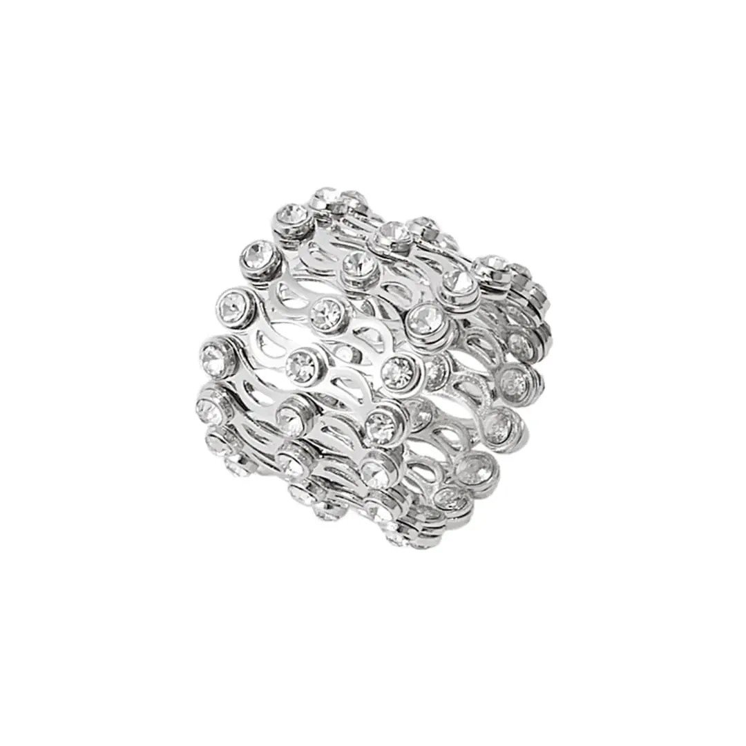 Silver Convertible Ring to Bracelet | PSE-M1013