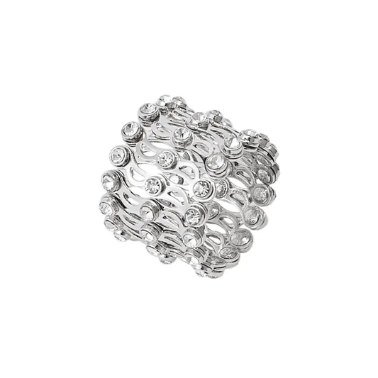 Silver Convertible Ring to Bracelet | PSE-M1013