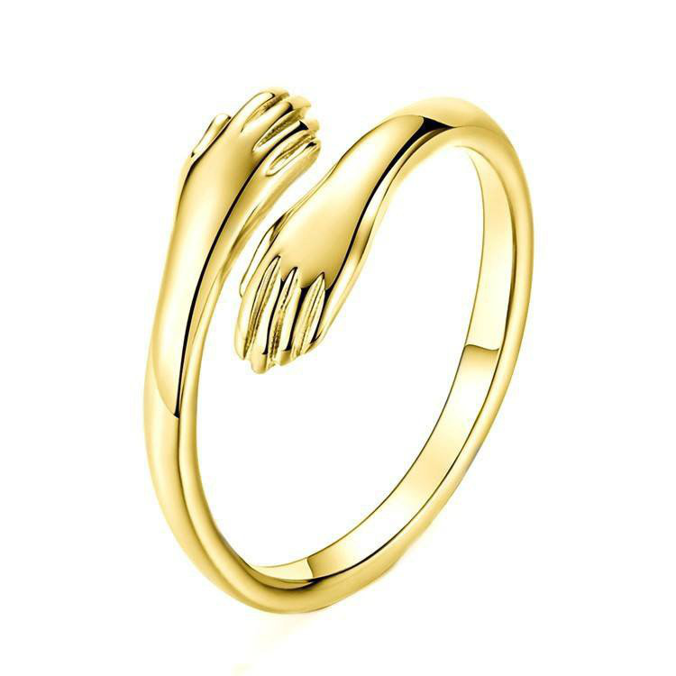 Golden Hug Ring | PSE-M149
