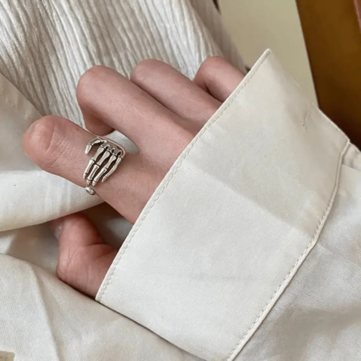 Skeleton Hand Ring | PSE-M162