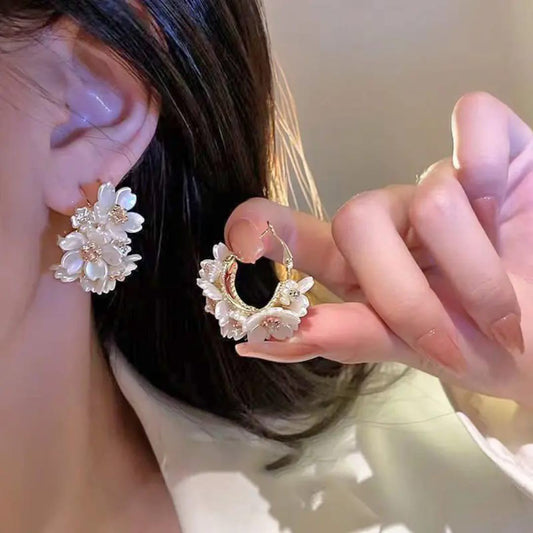 Floral Statement Earrings PSE-M397 PSE-M397_01.jpeg