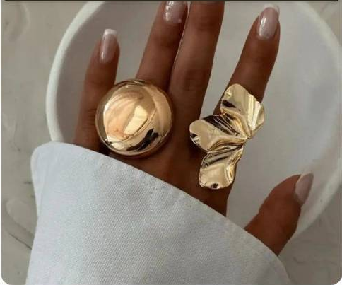 Round and Flower Shaped Rings | PSE-M999