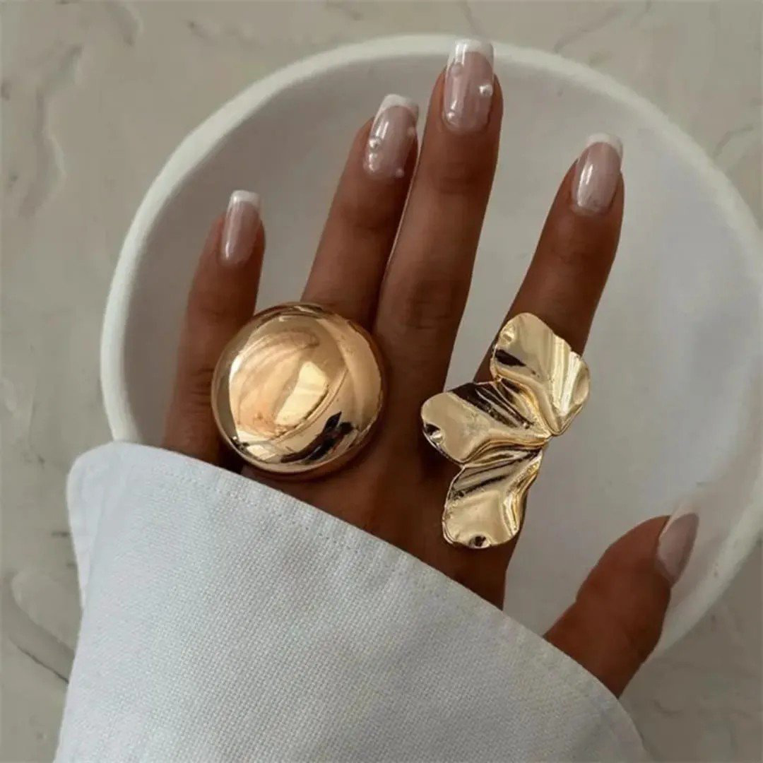 Round and Flower Shaped Rings | PSE-M999