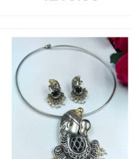 Aurex Lord Ganesha Hasli Necklace – Design 43