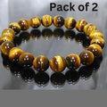 Natural Tiger Eye Yellow Crystal Bracelet
