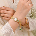 Boho Vintage Gold Bracelet Watch for Women