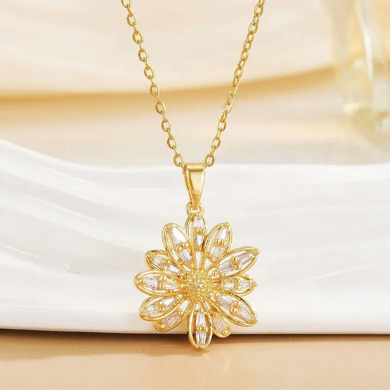 Anti Tarnish Chandani Phool Necklace - view 1